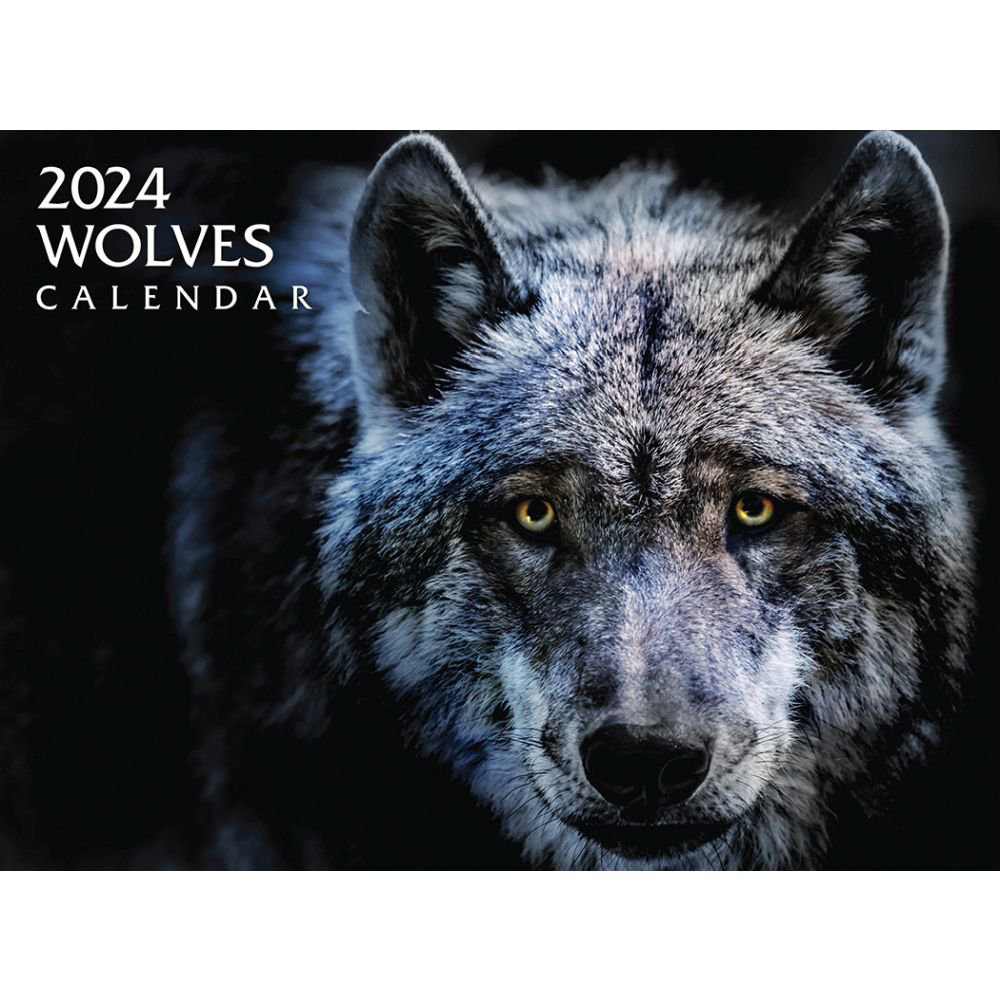 Wolves 2024 Wall Calendar