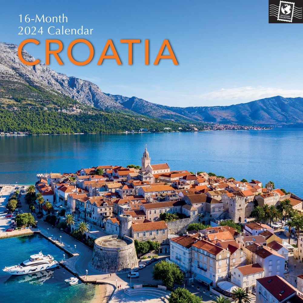 Croatia 2024 Wall Calendar