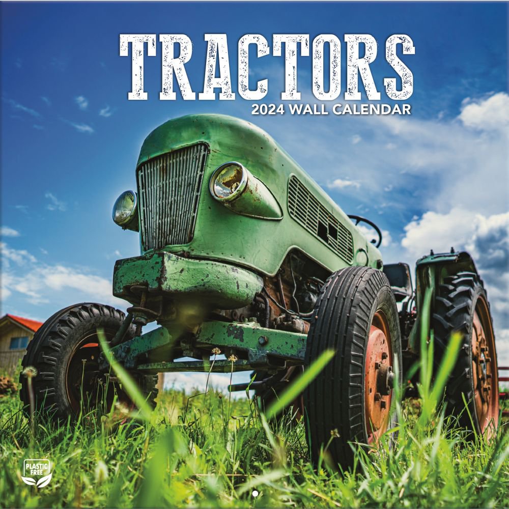 Tractors Photo 2024 Wall Calendar