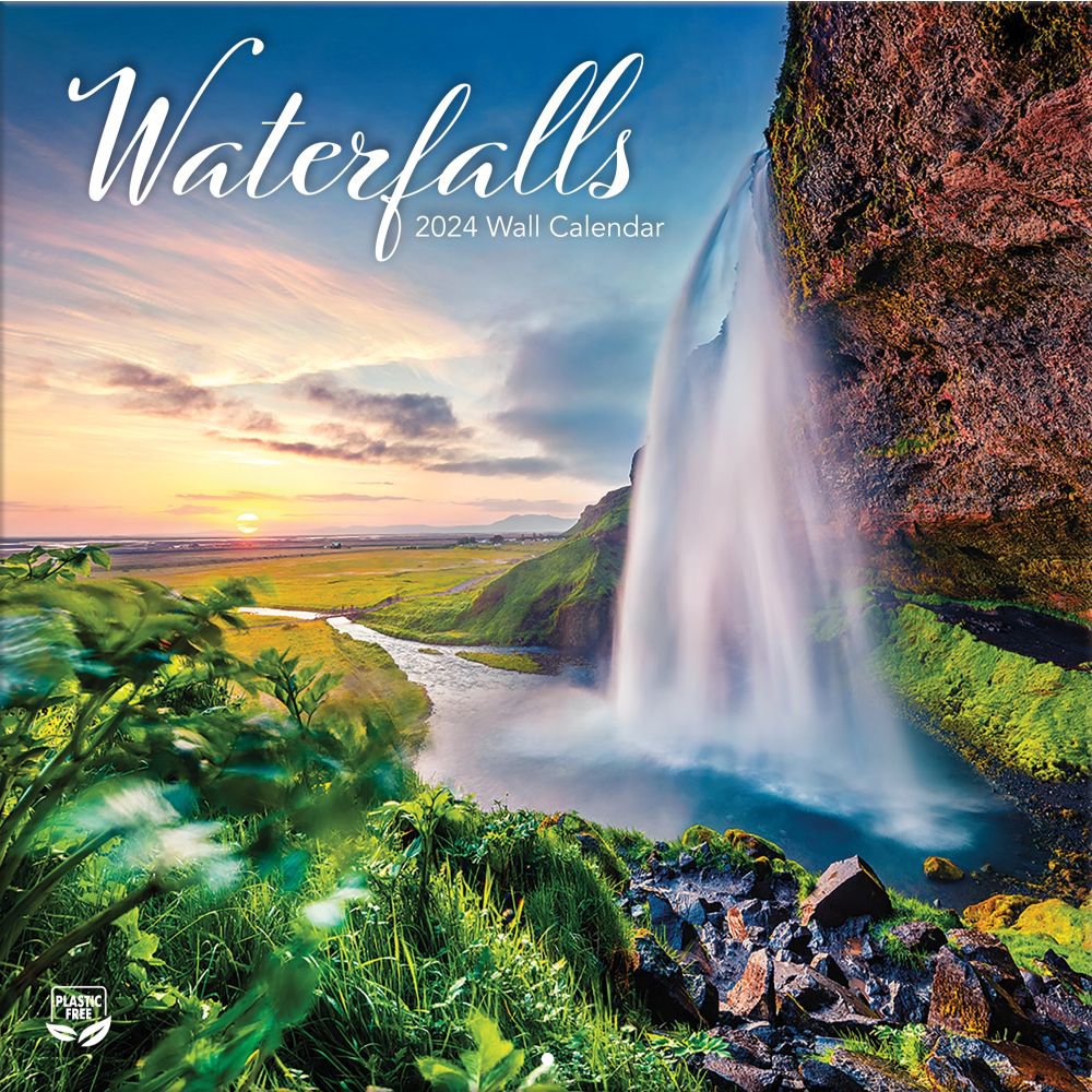 Waterfalls 2024 Wall Calendar   6561770f8020e 563276b 