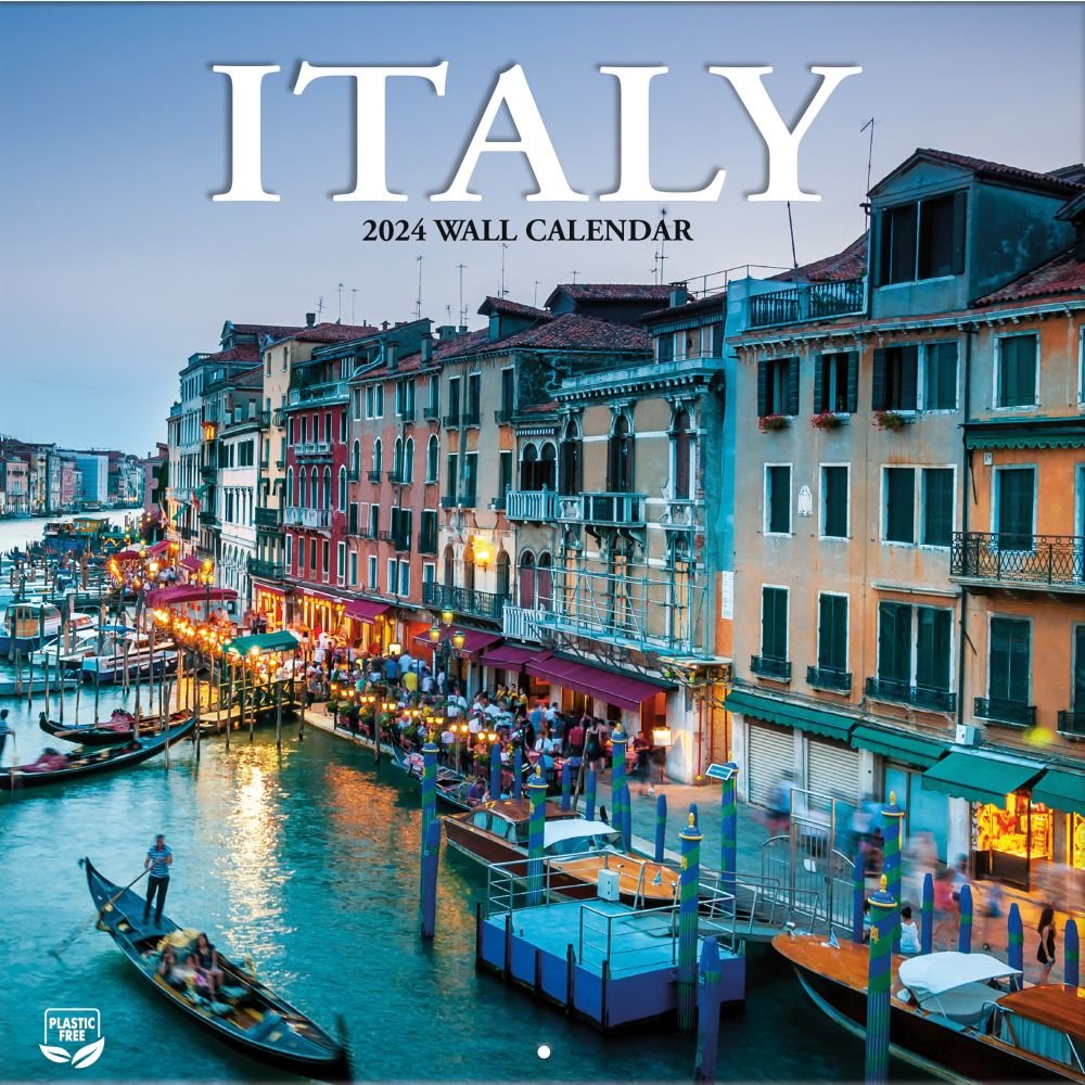 Italy 2024 Wall Calendar