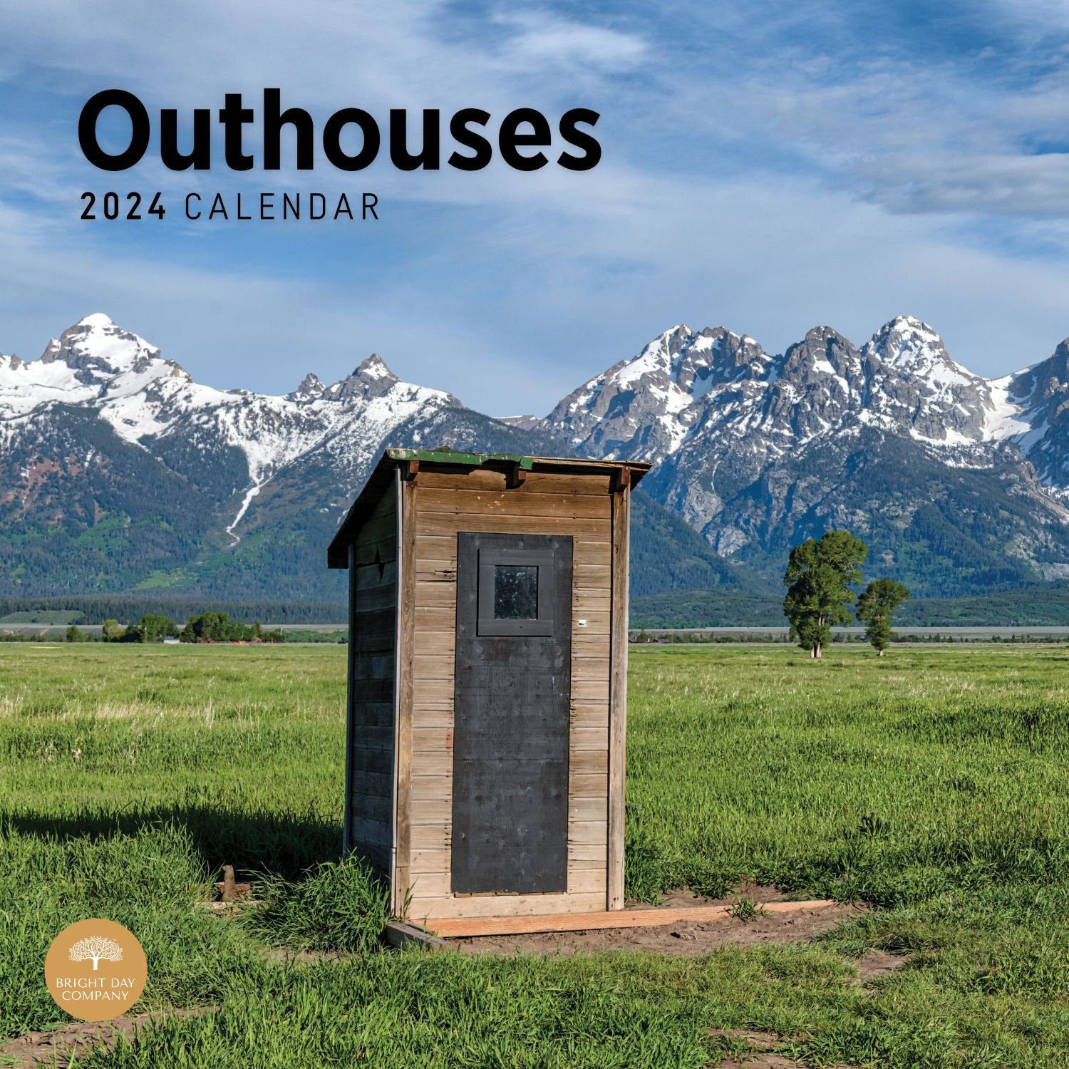 Outhouses 2024 Wall Calendar