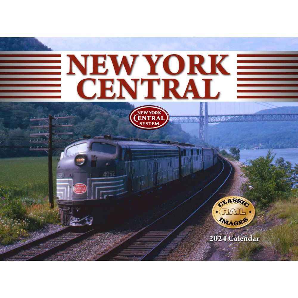 Trains New York Central Railroad 2024 Wall Calendar   6561823493429 563276b 