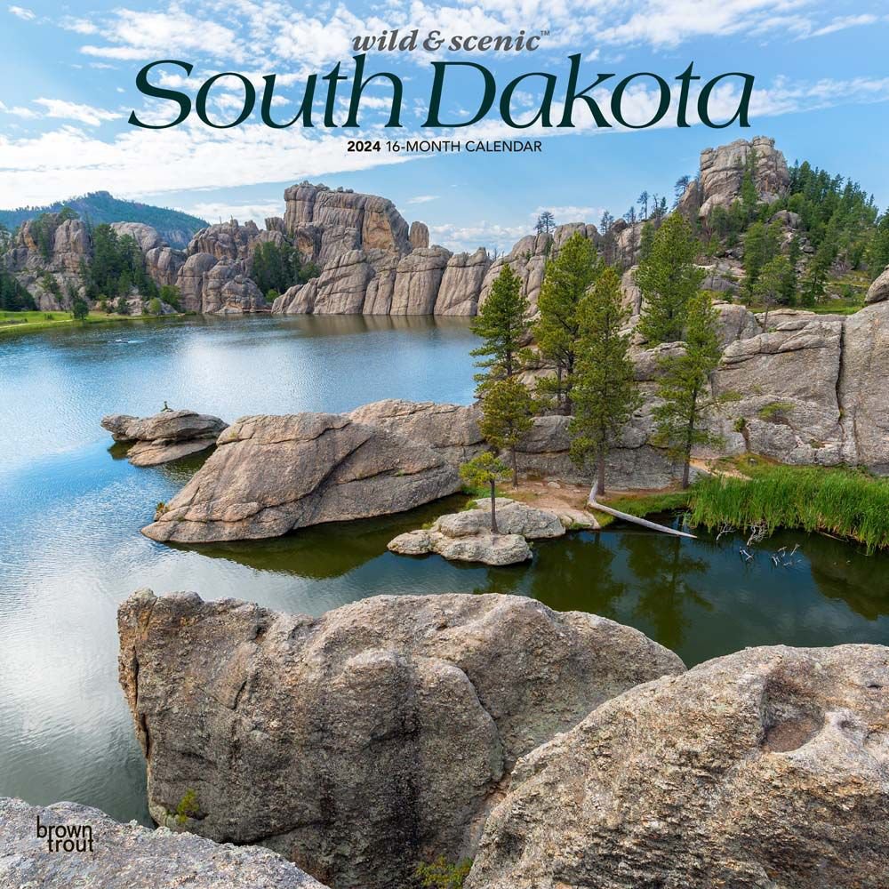 South Dakota 2024 Wall Calendar