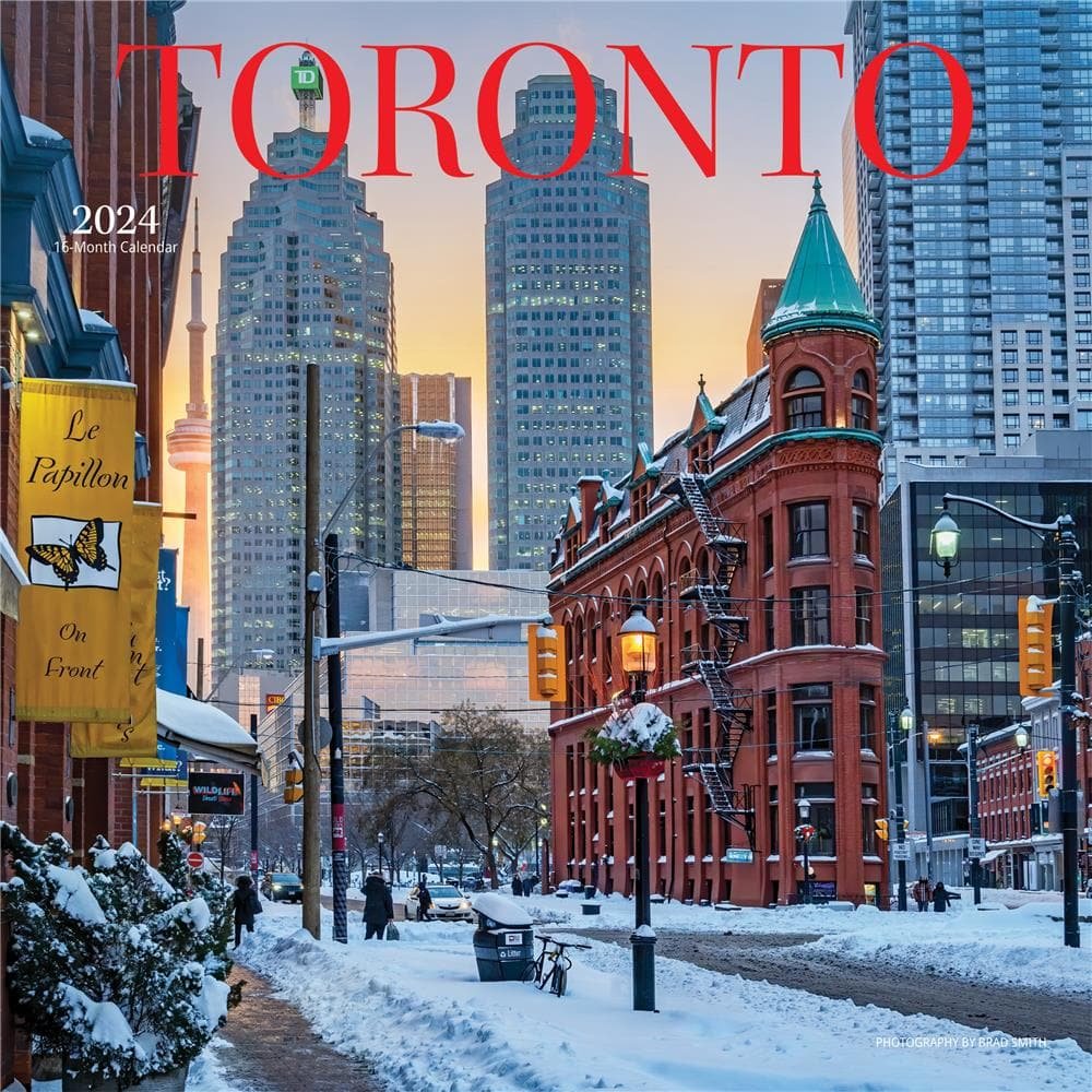 Toronto 2025 Wall Calendar