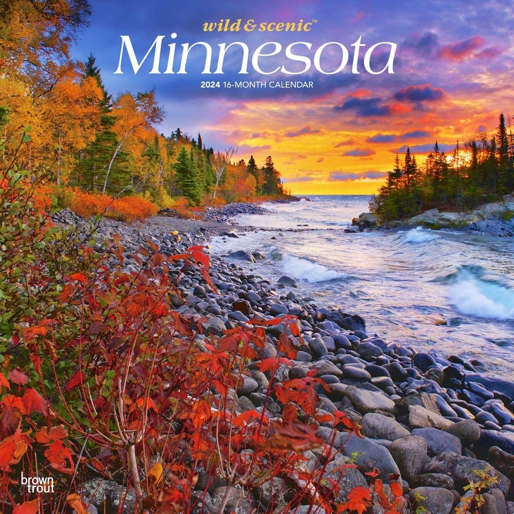 Minnesota Wild and Scenic 2024 Wall Calendar