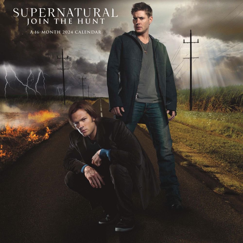 Supernatural 2025 Wall Calendar