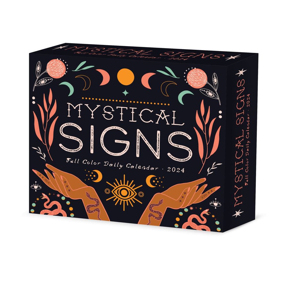 Mystic Signs 2024 Desk Calendar