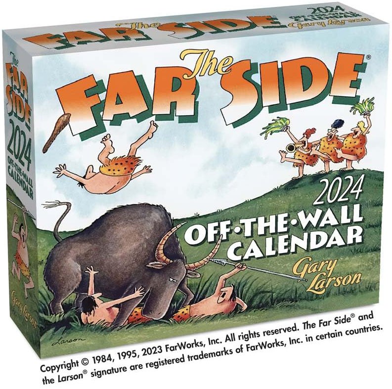 The Far Side® 2024 Off The Wall Desk Calendar 8290