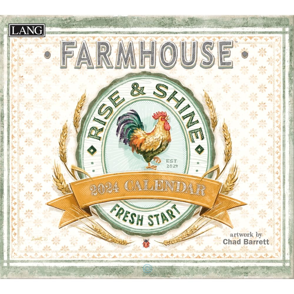 Farmhouse 2024 Wall Calendar