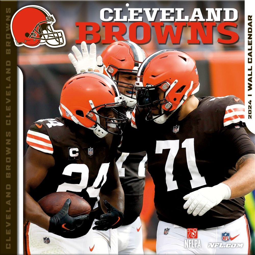 Cleveland Browns 2024 Wall Calendar