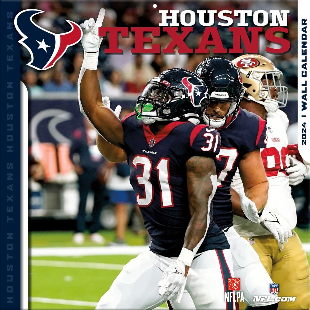 Houston Texans 2024 Wall Calendar