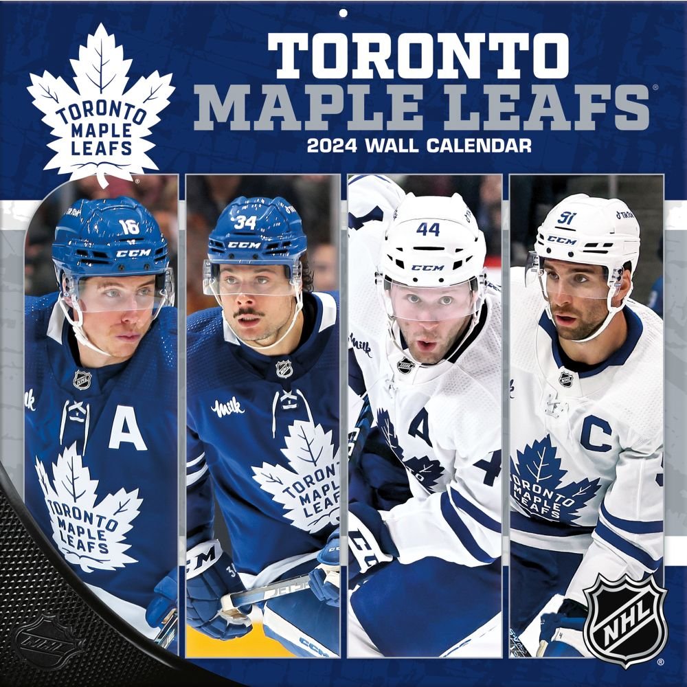 NHL Toronto Maple Leafs 2024 Wall Calendar