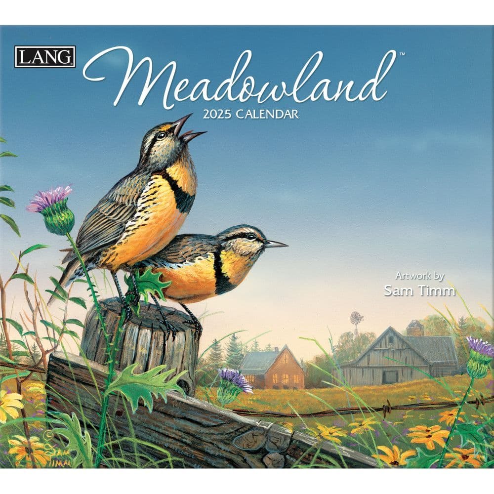 Meadowland by Sam Timm 2025 Wall Calendar