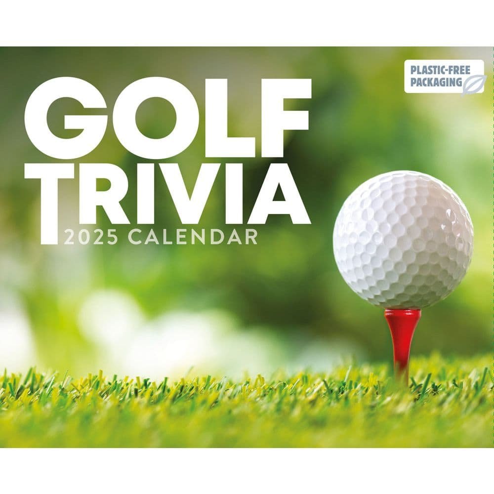 Golf Trivia 2025 Desk Calendar