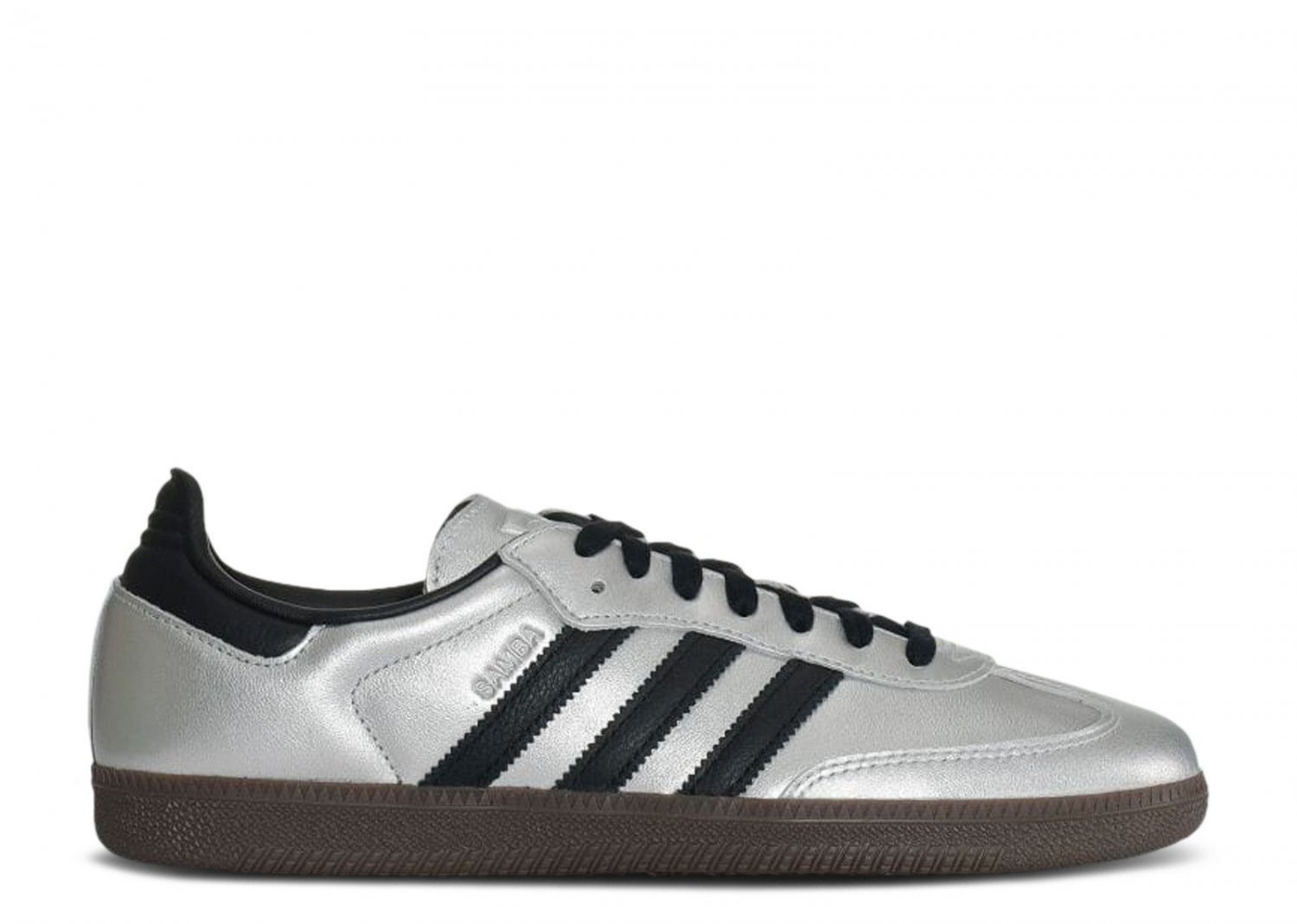 Wmns Samba 'Silver Metallic Black Gum'