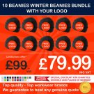 10 Beanies Workwear bundle