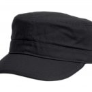 Black Hat Army Cadet Patrol Castro Cap Men Women Golf Driving Summer Castro