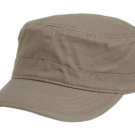 Gray Hat Army Cadet Patrol Castro Cap Men Women Golf Driving Summer Castro