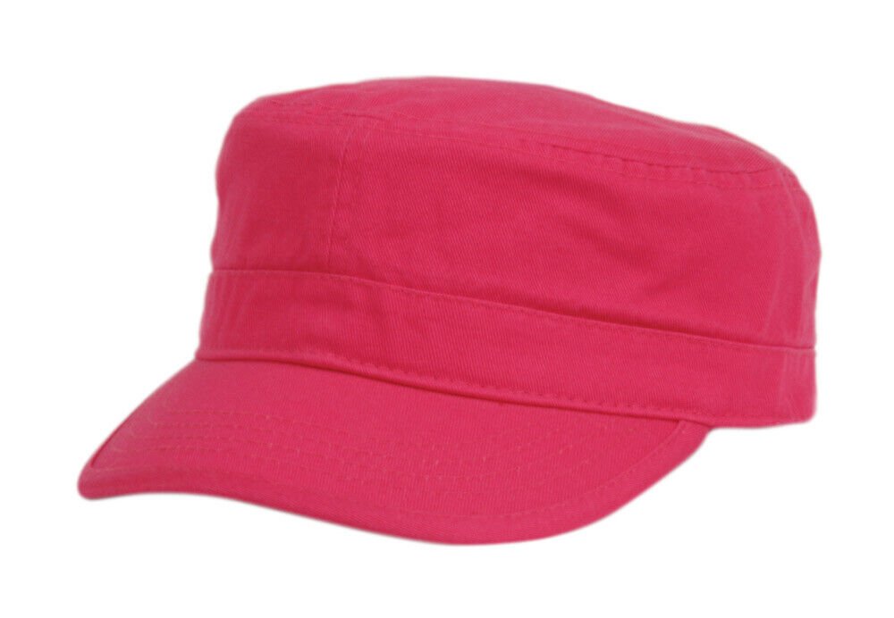 Hot Pink Hat Army Cadet Patrol Castro Cap Men Women Golf Driving Summer Castro