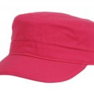 Hot Pink Hat Army Cadet Patrol Castro Cap Men Women Golf Driving Summer Castro