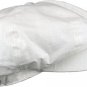 White Classic Men's Linen 8 Panel Applejack Gatsby Newsboy Ivy Hat Spring