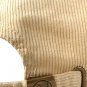Sand Solid Corduroy 100% Cotton Vintage Unisex Baseball Polo Trucker