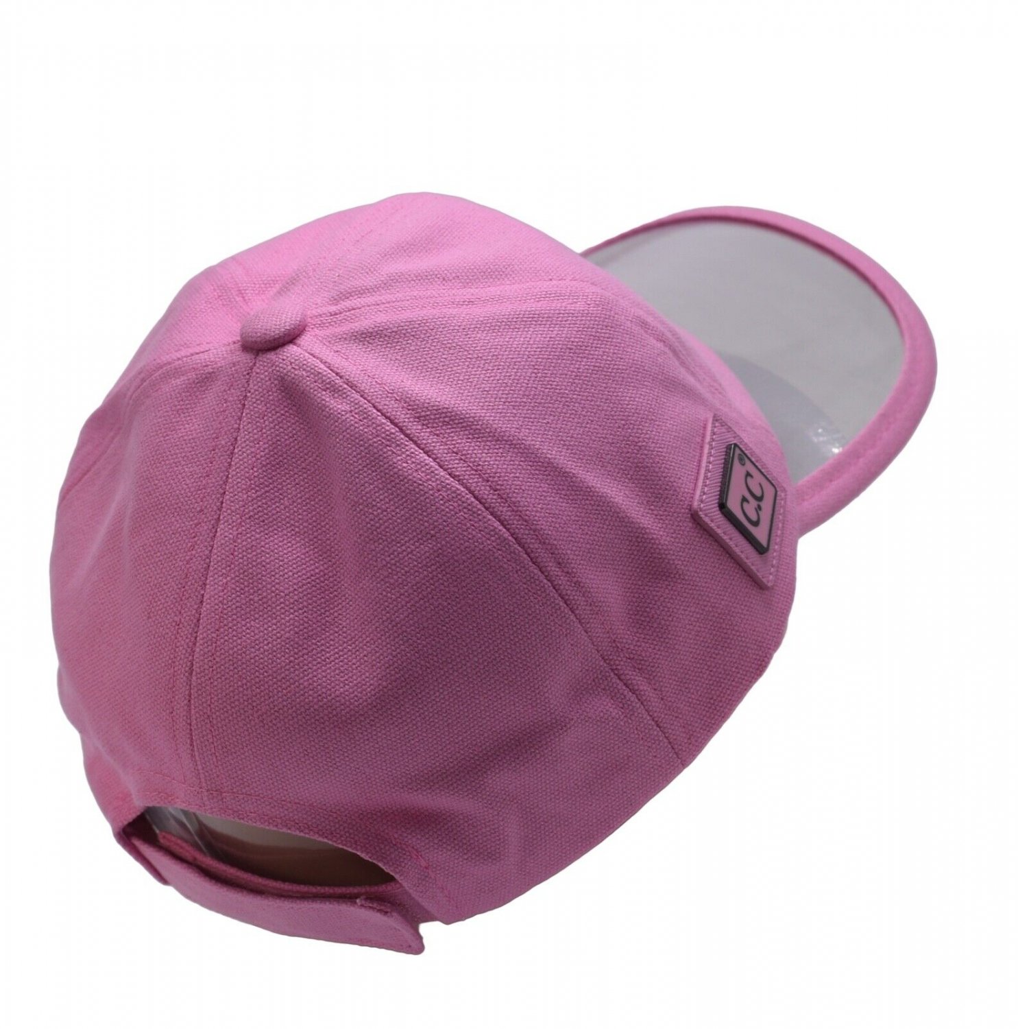 Pink Clear Visor Sun Plain Hat Sports Cap Colors Golf Tennis Beach Adjustable Summer