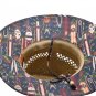 Malibu Men's Straw Sun Lifeguard Beach Hat Raffia Wide Brim Vented
