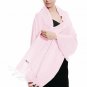 Baby Pink Pashmina Large Soft Plain Shawl Wrap Scarf for Women