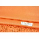 Orange Pashmina Large Soft Plain Shawl Wrap Scarf for Women