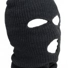 Charcoal - Balaclava 3 Hole Full Face Ski Mask Winter Cap Hood Beanie Warm Tactical New