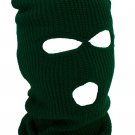 Hunter Green - Balaclava 3 Hole Full Face Ski Mask Winter Cap Hood Beanie Warm Tactical New