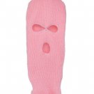Light Pink - Balaclava 3 Hole Full Face Ski Mask Winter Cap Hood Beanie Warm Tactical New