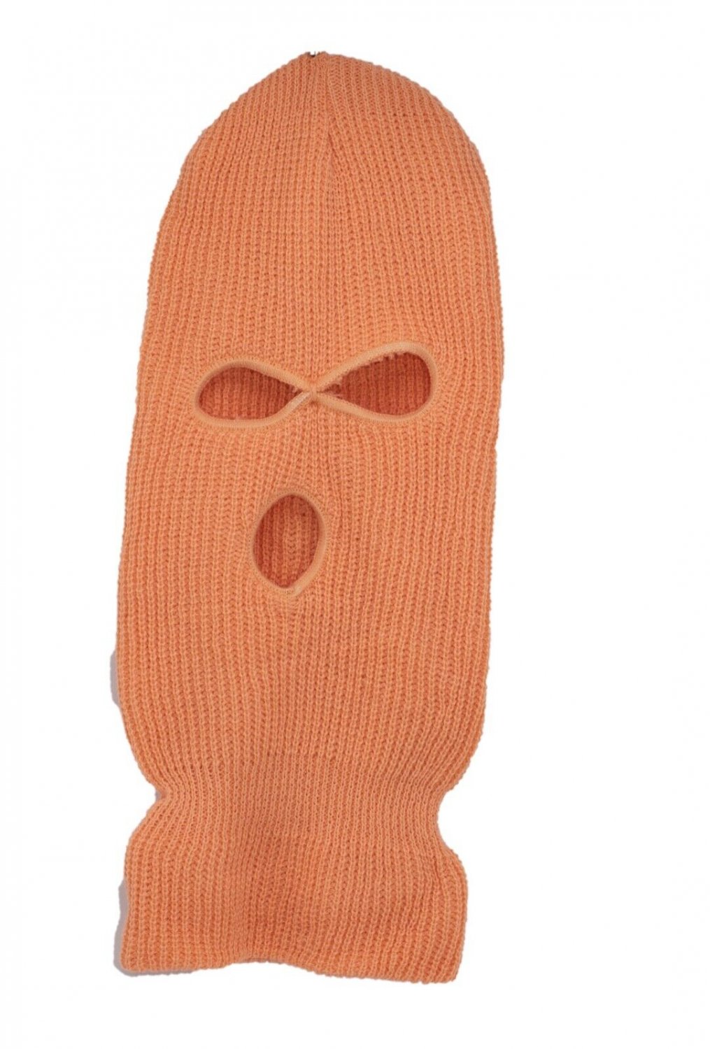 Peach - Balaclava 3 Hole Full Face Ski Mask Winter Cap Hood Beanie Warm Tactical New