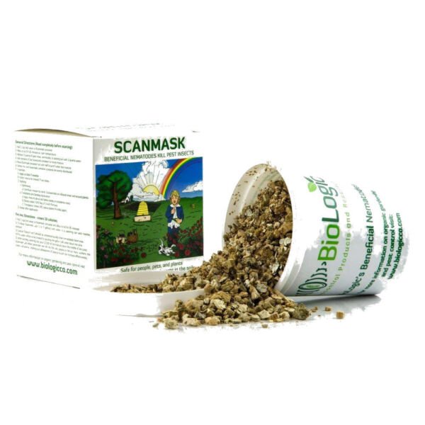 Kills Over 230 Bugs Dr. Pye's Scanmask 10 Million Live Beneficial Nematodes Fresh Garden