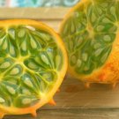 Fresh 25 Seeds Horned Melon Fast Growing Sweet Tasting Farm Planting Garden