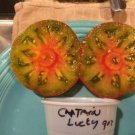 Fresh 50 Seeds Captain Lucky Tomato Juicy Vegetable Planting Tomatoes Garden