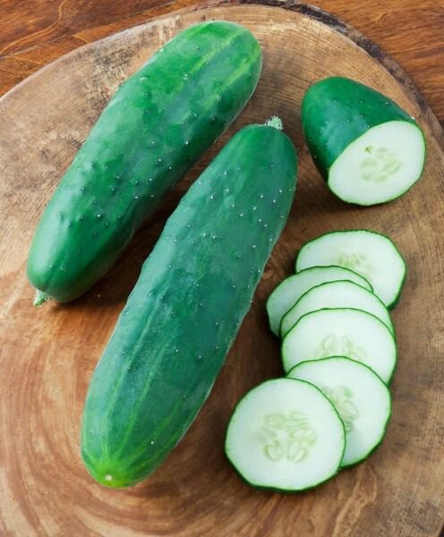 Fresh 25 Seeds Straight Eight Cucumber Heirloom Vegetable Planting Pickling Garden