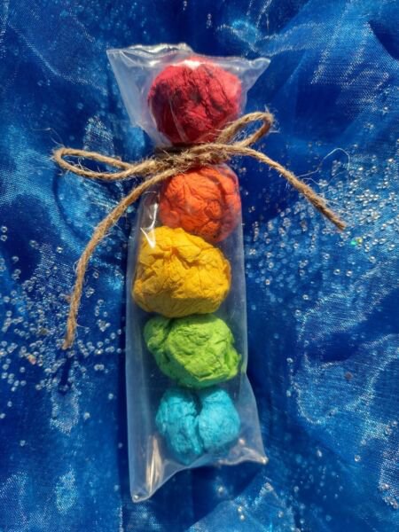 Fresh 5Pk Wildflower Seed Bombs Rainbow Flowers Great Gift For Any Lover Garden
