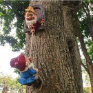 Fresh Climbing Gnomes Tree Decor - Cute Gnome Statue Art Resin Dwarf Sculpture Garden