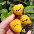 200 Seeds Yellow Strawberries Berries Fruit Healthy Strawberry Fresh Garden