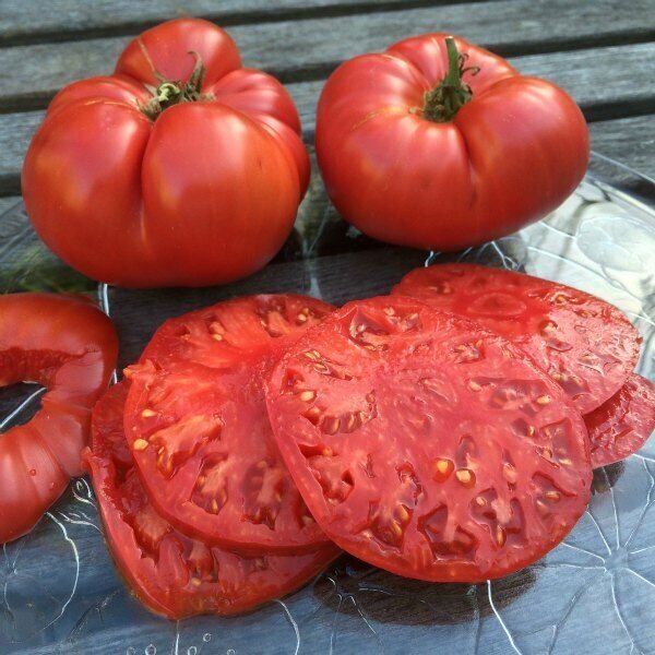 50 Seeds Heirloom Tomato Red Juicy Tomatoe Vegetable Fresh Garden