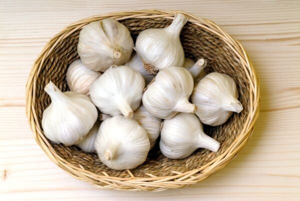 Creme De La Rasa Garlic 2 Bulbs Fresh Garden