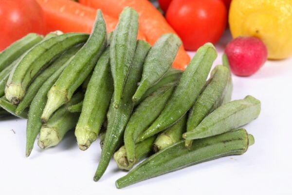 Clemson Spineless Okra 50 Seeds Heirloom Fresh Garden