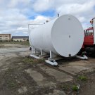 10,000 gallon Double Wall Fuel Tank Heavy Duty Skid Mount Horizontal