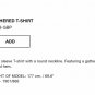 Gathered T-shirt Zara Brand new Large size