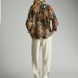 Shirt Cotton Silk Printed MASSIMO DUTTI (Zara) Women New Summer