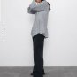 Blouse With Contrast Buttons Zara Brand new Size Large  Grey Colour