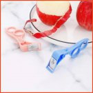 Fruit Apple Peeler Slicer Cutter Bar. Orange opening 2-in-1 kitchen appliances